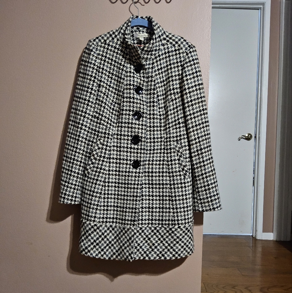 Houndstooth Coat